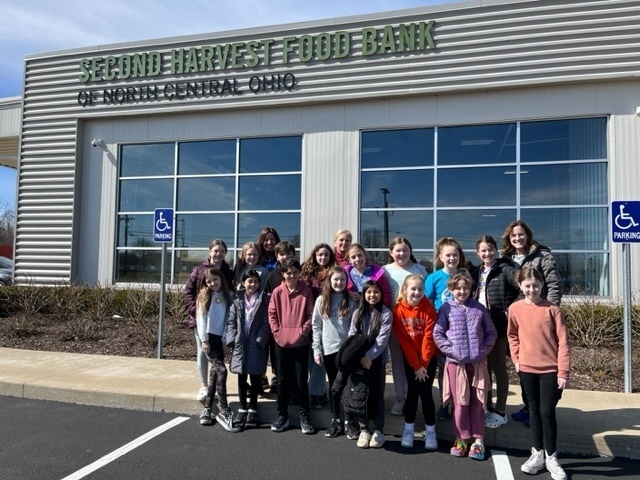 Second Harvest Food Bank 5th grade student council