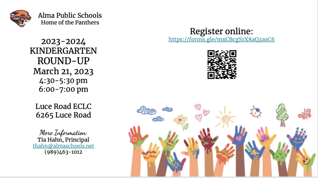 2023-2024 Kindergarten Round-Up
