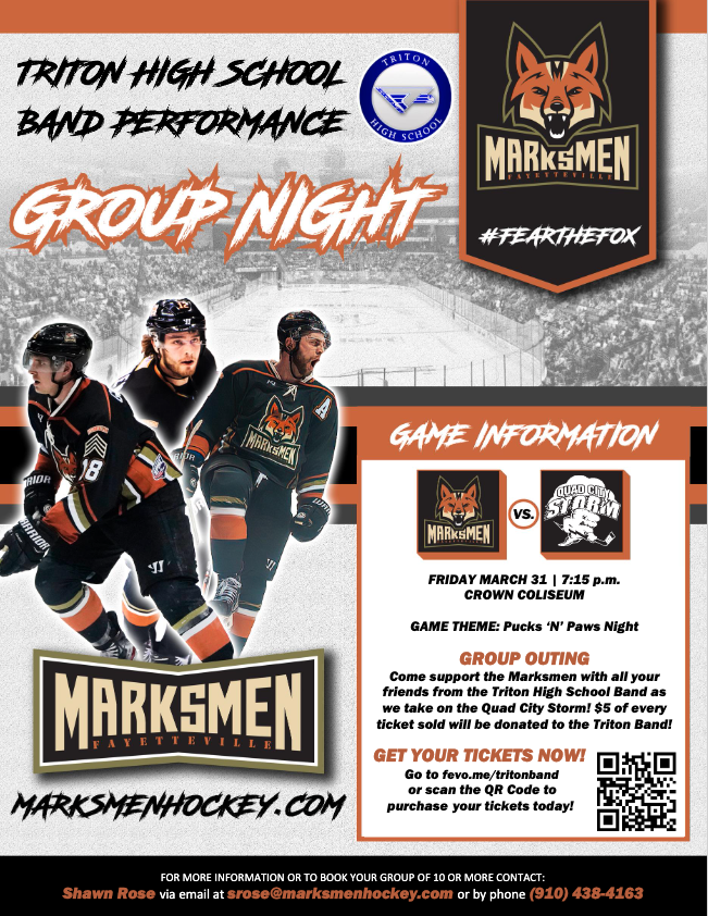 Band Hockey Fundraisor