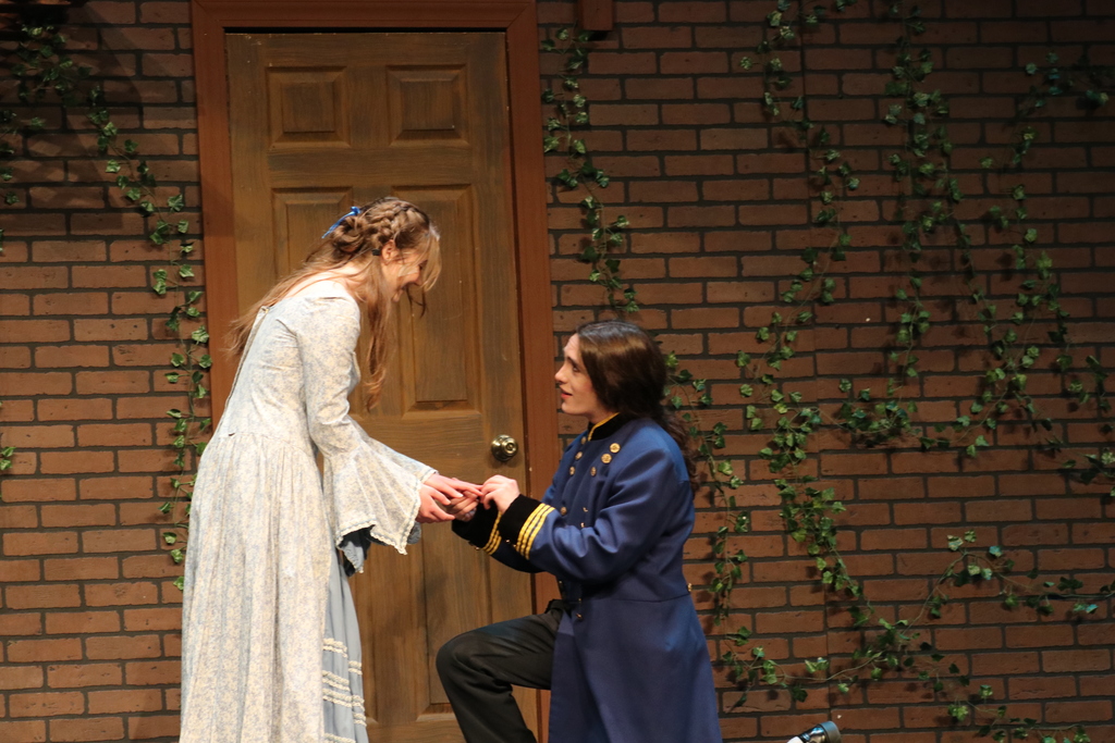 A scene from little women.