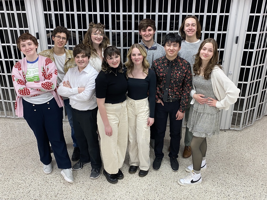 The Mid-Prairie Individual Events State Speech Contest Performers: Isadora Goode, Jacob Carrillo, Logan McClellen, Kenadi Fay, Avery Slaubaugh, Caroline Schrader, Jack Greiner, Daniel Rodgers, Haydon Bailey, and Harlie Gehling. Goode, Greiner, Bailey and Gehling received All-State nominations. 