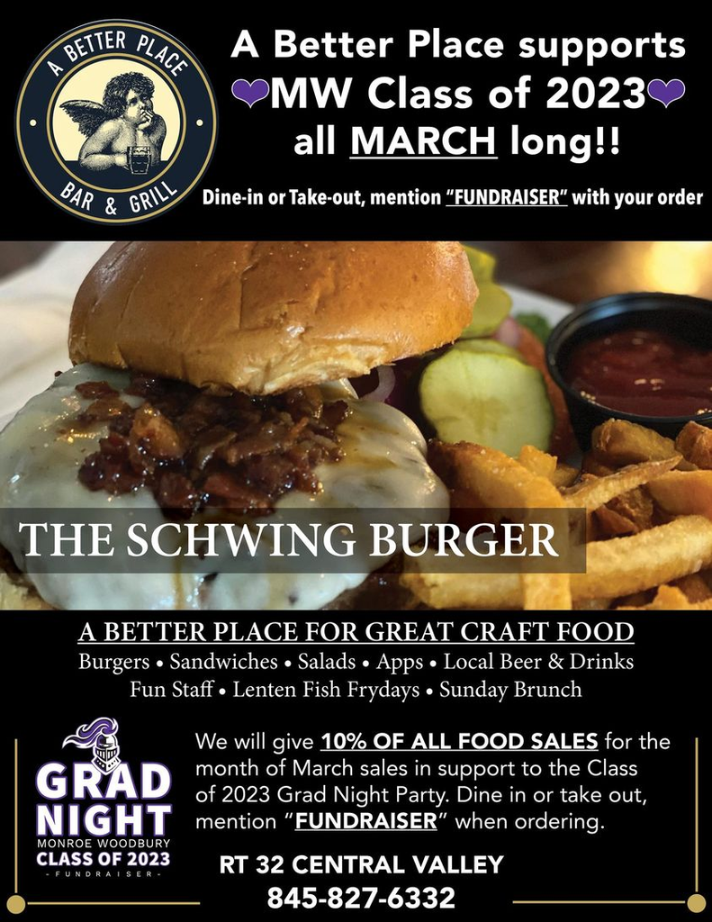 Better Place fundraiser flyer