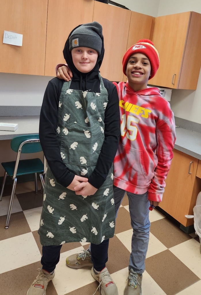 6th Graders in the Kitchen