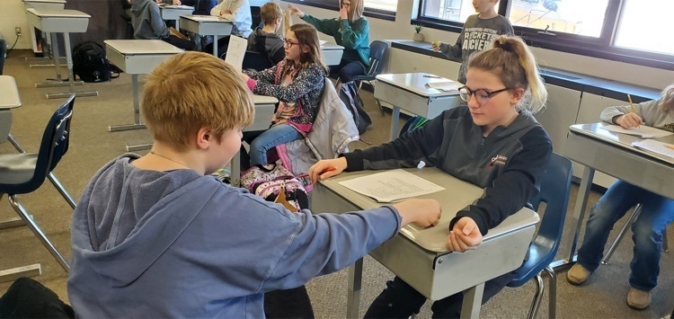What is the probability that the paper picked will be green? 6th graders conducted a probability experiment and discovered how estimates of probability can be derived from data and frequency tables.