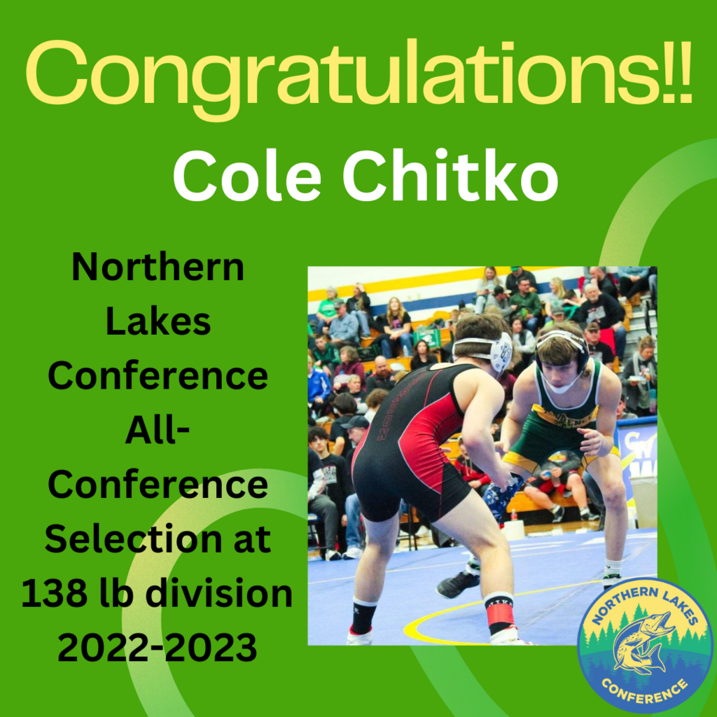 Congratulations Cole Chitko