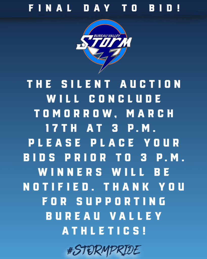 Last Day to Bid!