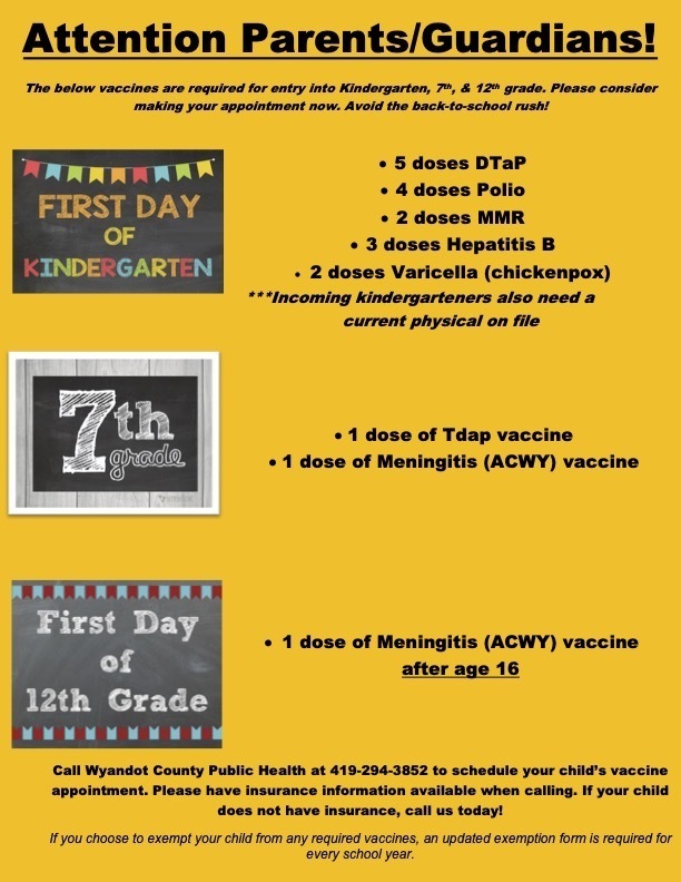 Back to School Vaccines