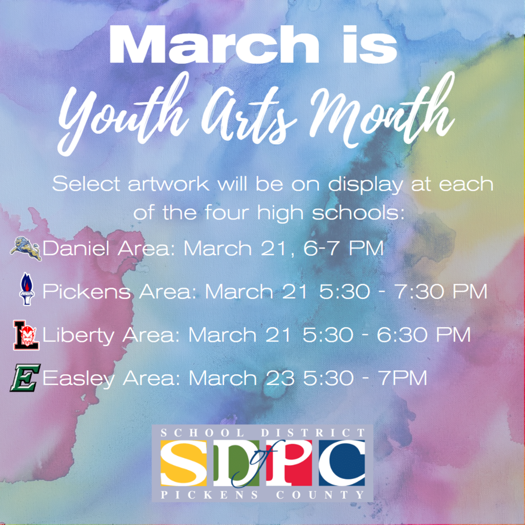 March is Youth Arts Month 