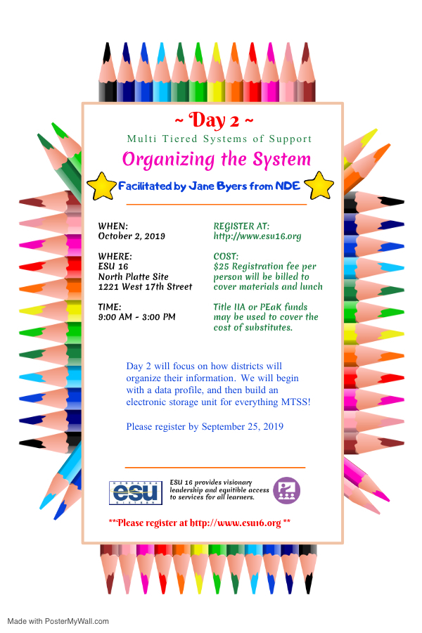 MTSS Day Two Flyer