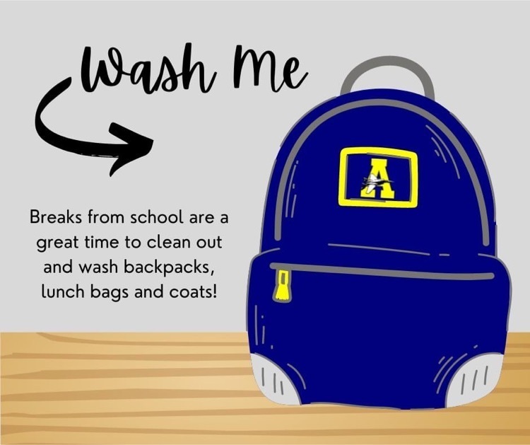 Wash backpacks and coats