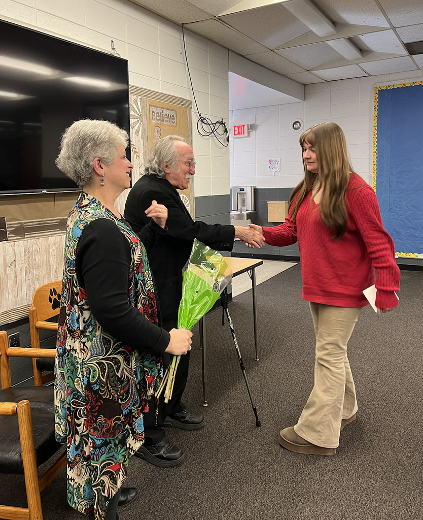 Holocaust Speaker with Student