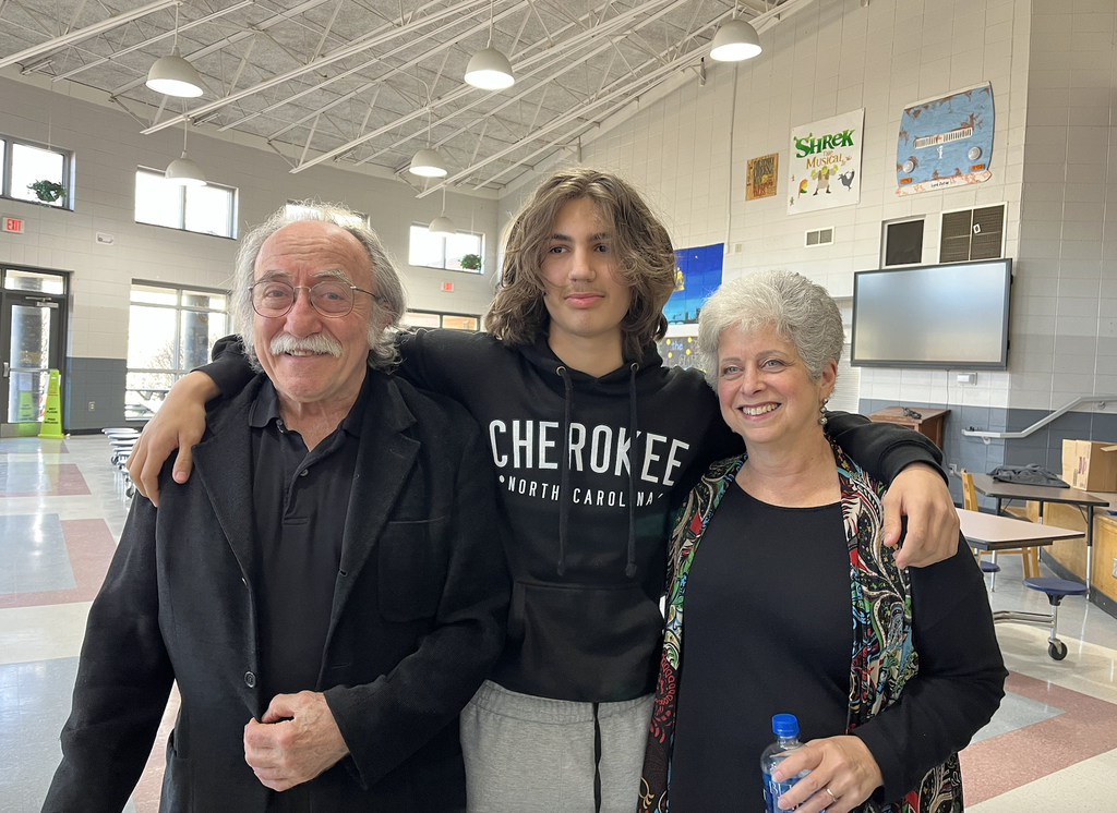Holocaust Speaker with Student