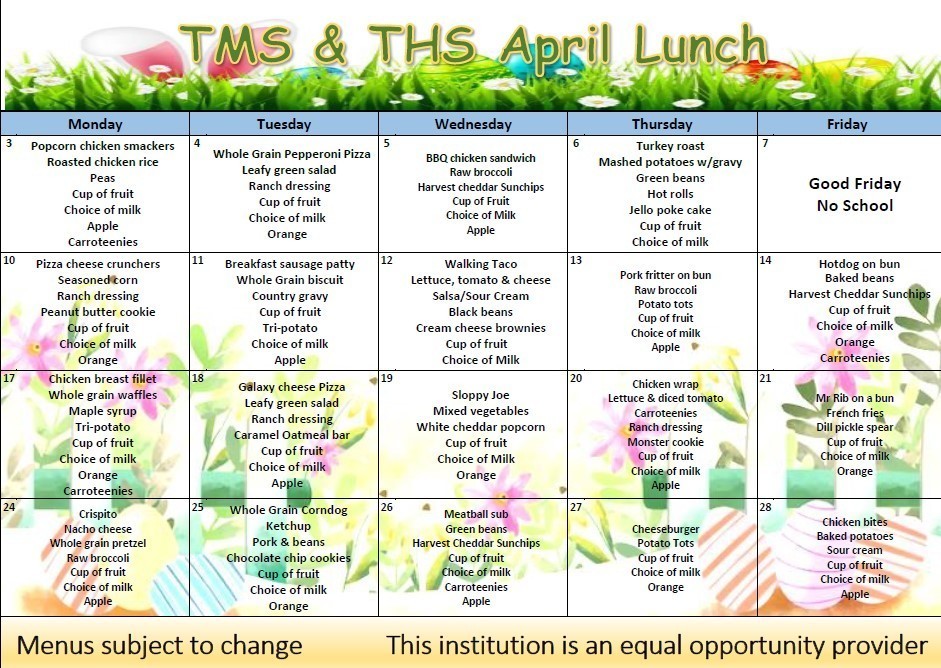 April Lunch