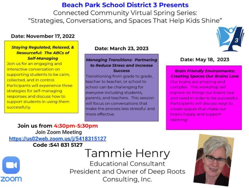 Connected Community Webinars