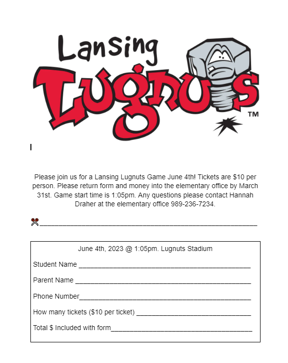 Lugnuts tickets