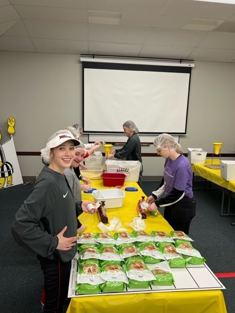 EHS softball packaging meals