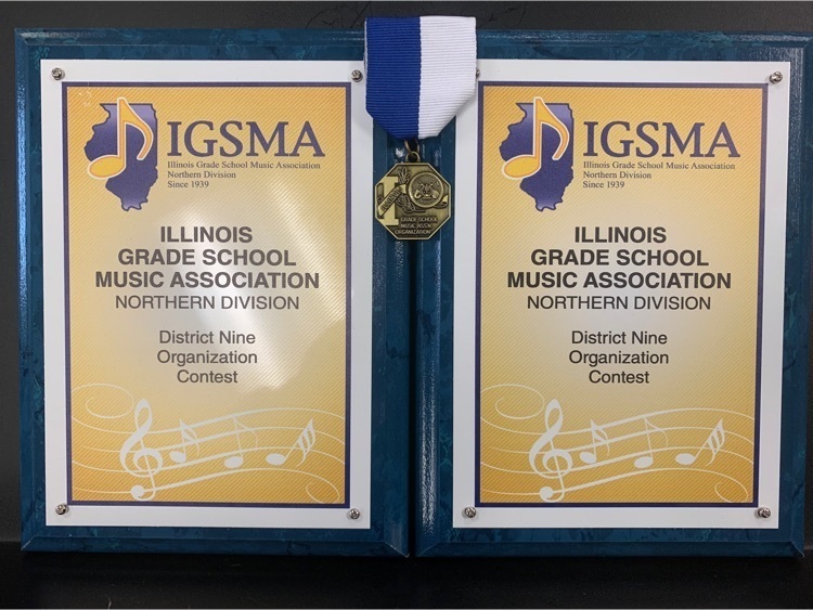 Plaques and medal