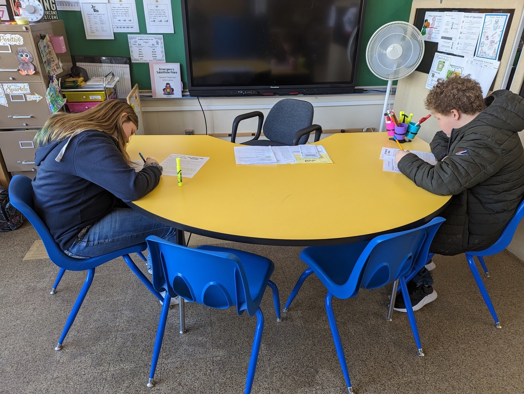 Working on their challenge