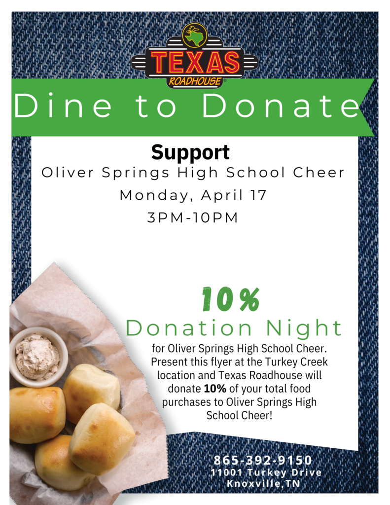 Texas Roadhouse Flyer with Rolls