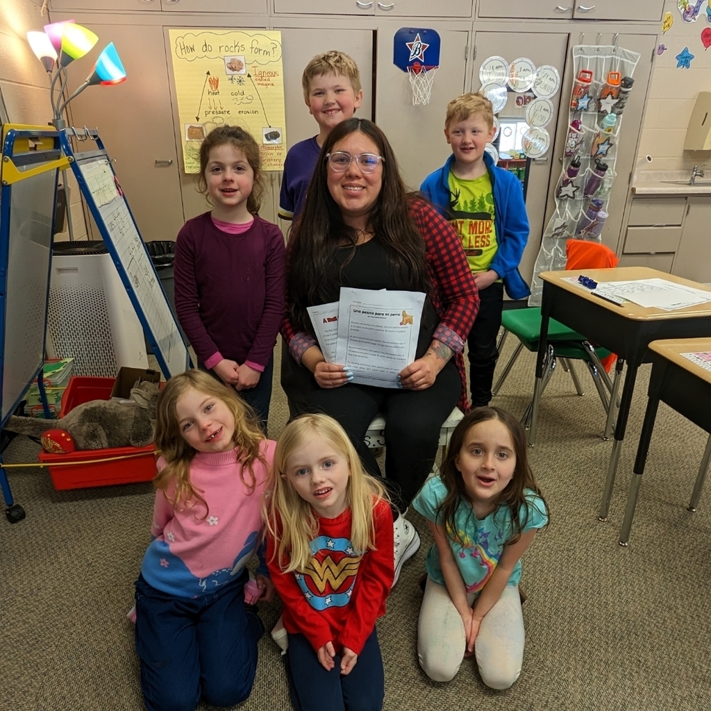 Ally was our guest reader!