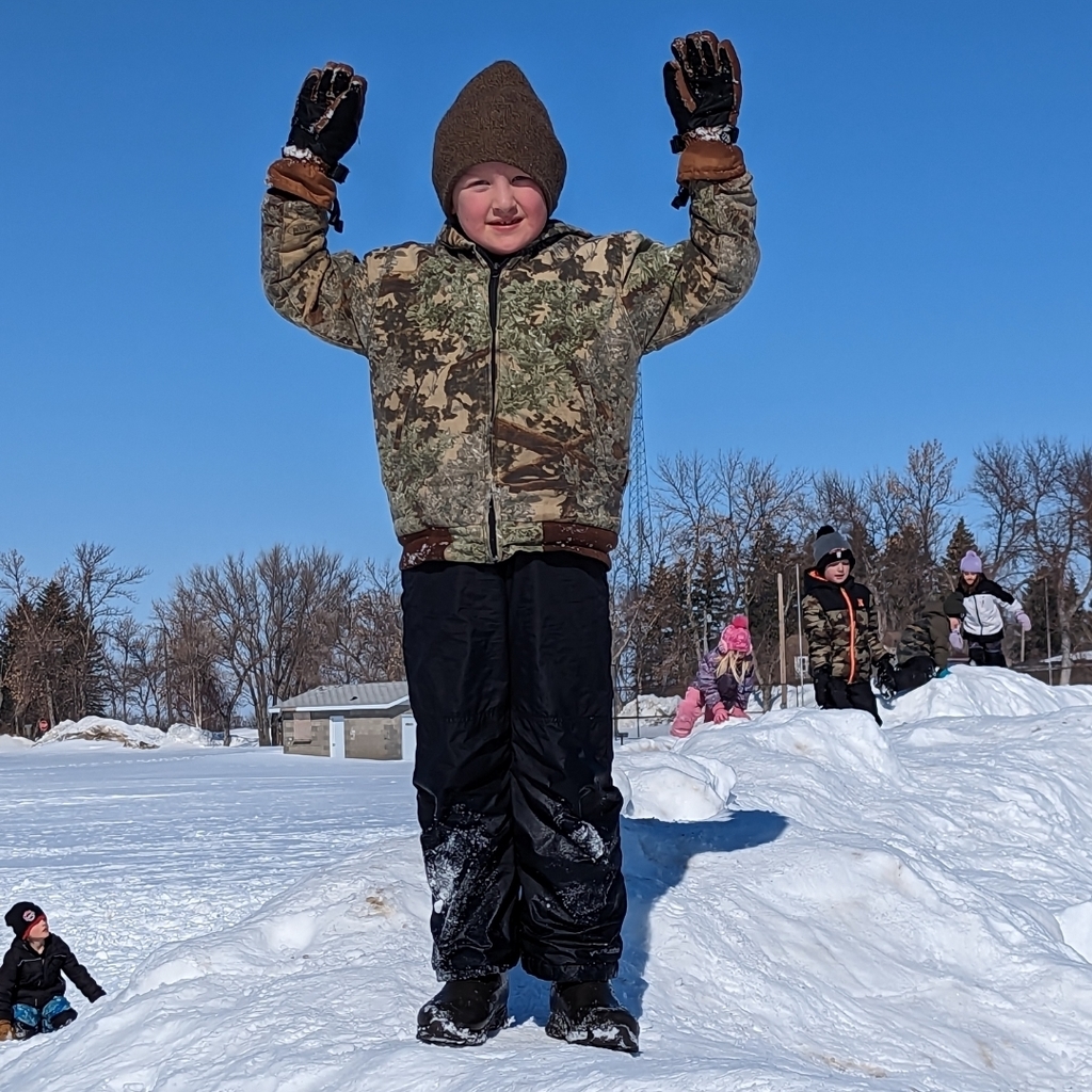 King of the hill!
