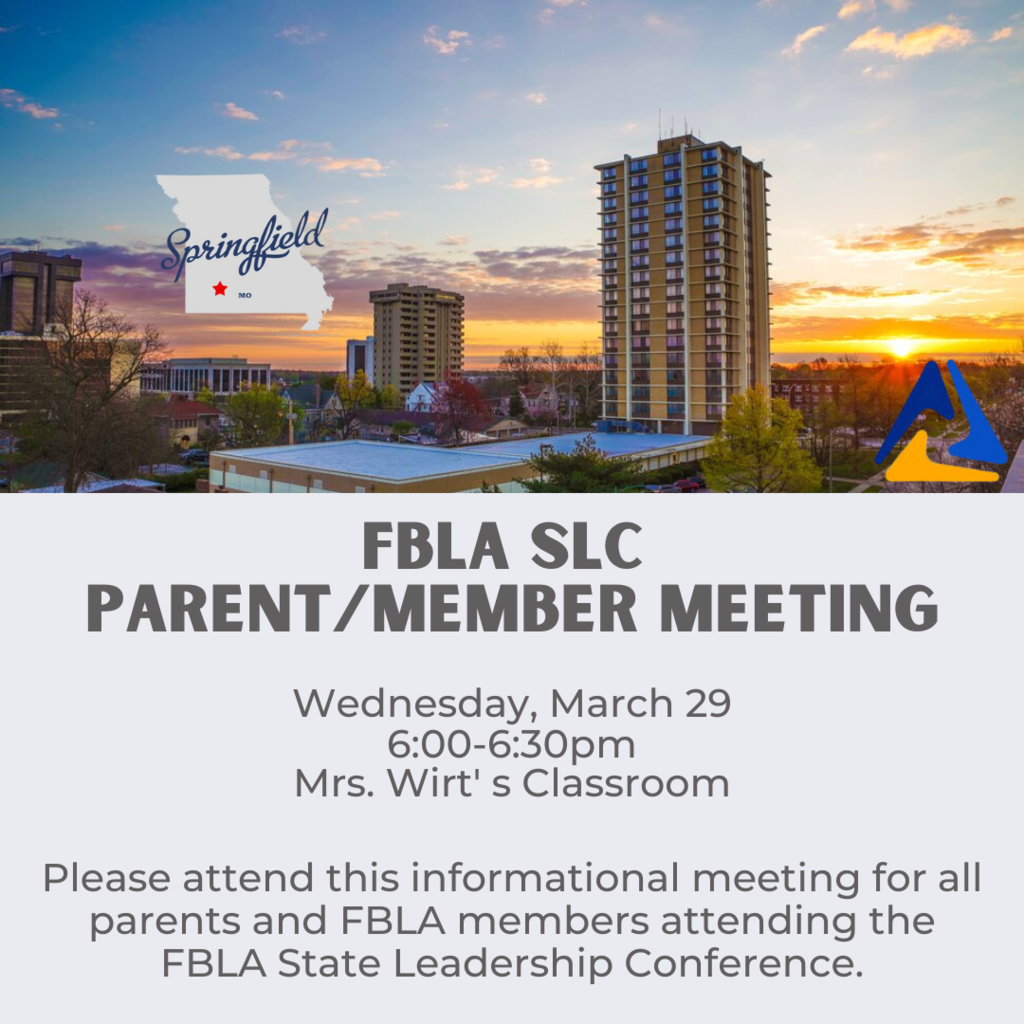 FBLA SLC Meeting
