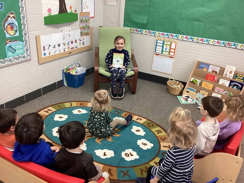 First-graders read to Toddlers