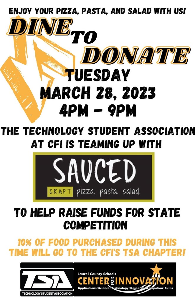 CFI Dine to Donate for Technology Student Association