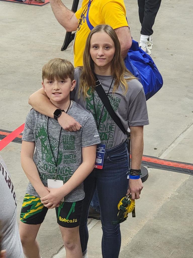 Stephen Mason Jr and Caitlyn Kelley