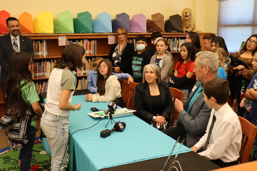 Today, New Mexico Governor Michelle Lujan Grisham joined students at Monte Vista Elementary to celebrate history in the making with the signing of Senate Bill 188. Earlier this year, students from Monte Vista worked with New Mexico state senator Bill Soules who helped sponsor SB 188, after he was inspired by a presentation led by a group of 5th graders from the school who wanted to formally adopt the smell of roasting green chile in the fall as New Mexico's official aroma. On Tuesday, March 28, 2023, Governor Lujan Grisham signed SB 188 into law by making New Mexico the first state in the Union to have an official aroma. Effective June 16, New Mexico has an official state aroma.
