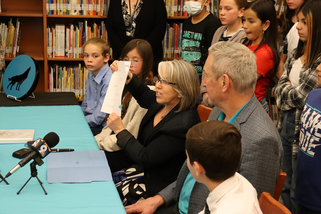 Today, New Mexico Governor Michelle Lujan Grisham joined students at Monte Vista Elementary to celebrate history in the making with the signing of Senate Bill 188. Earlier this year, students from Monte Vista worked with New Mexico state senator Bill Soules who helped sponsor SB 188, after he was inspired by a presentation led by a group of 5th graders from the school who wanted to formally adopt the smell of roasting green chile in the fall as New Mexico's official aroma. On Tuesday, March 28, 2023, Governor Lujan Grisham signed SB 188 into law by making New Mexico the first state in the Union to have an official aroma. Effective June 16, New Mexico has an official state aroma.