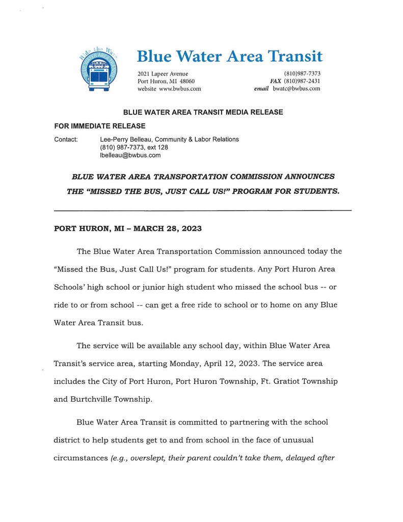 BWAT press release pg1