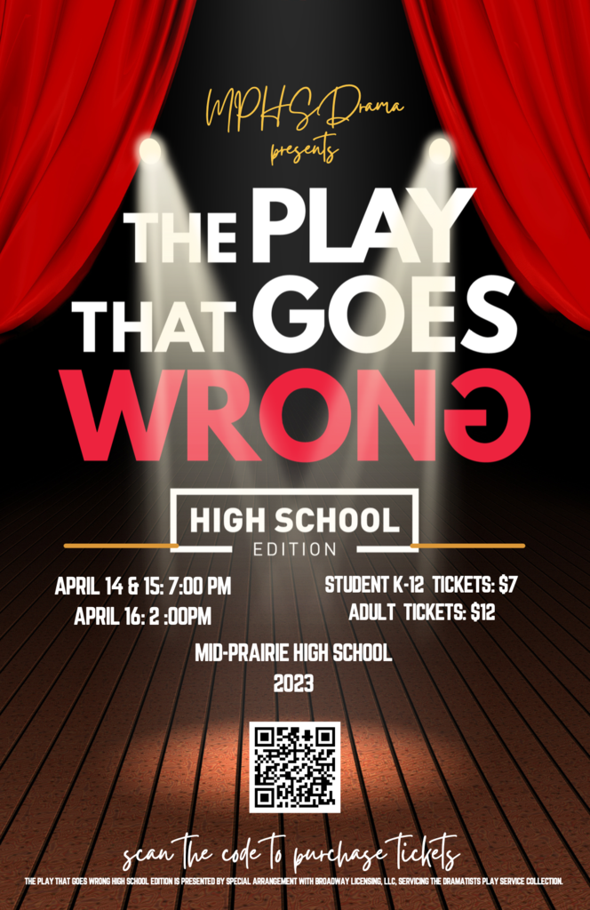 The Play That Goes Wrong flyer
