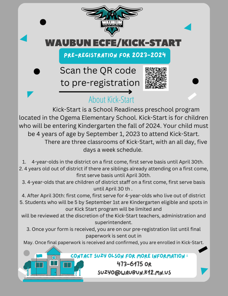 Kick Start pre-registration