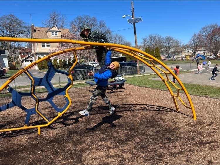 two boys playing at recess