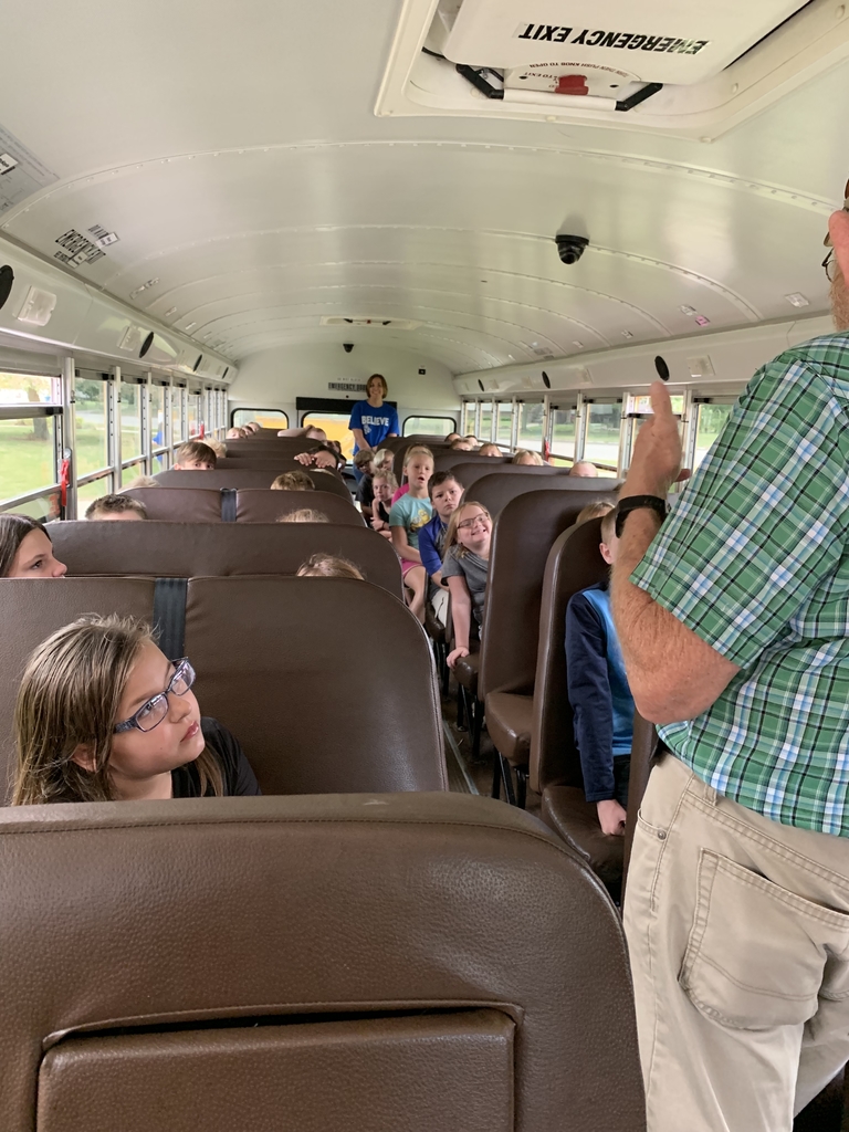 Bus evacuation drill
