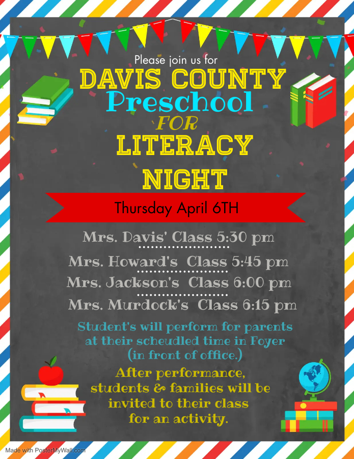 PK Literacy Night
