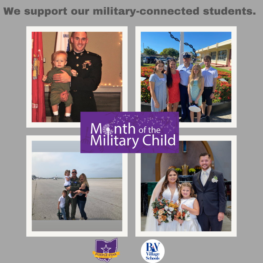 Military-Connected Students Collage