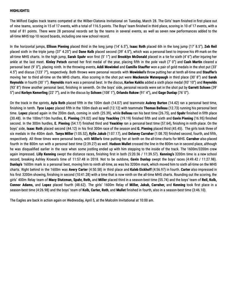 W-C Results 2