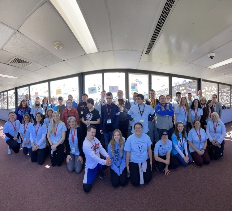 The CORE, STEP & LEARN Programs all wore their BLUE today to support Autism Awareness!