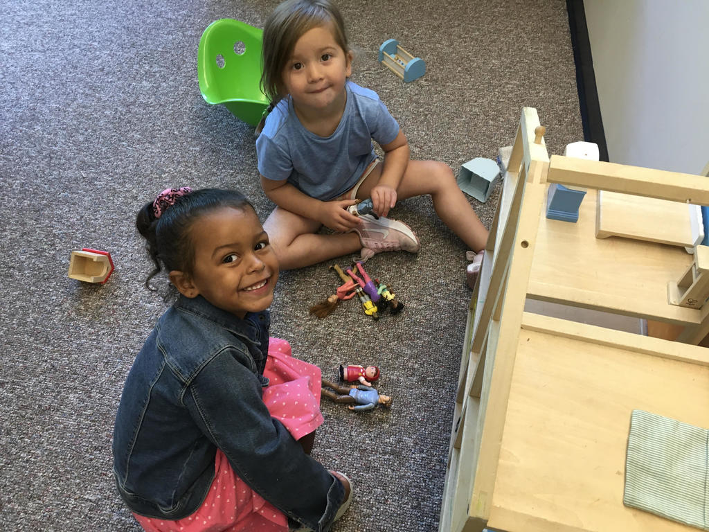 children playing
