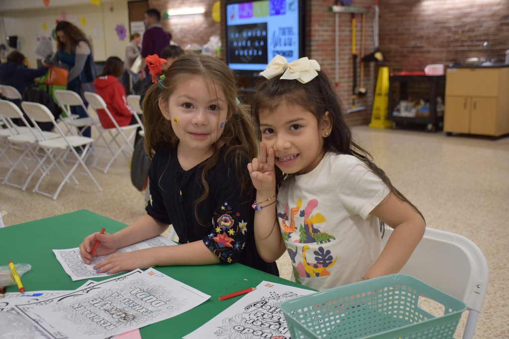 Residents celebrate Bilingual Night on March 28.