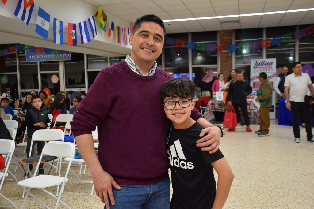 Residents celebrate Bilingual Night on March 28.