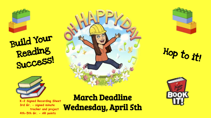 March Deadline Reminder
