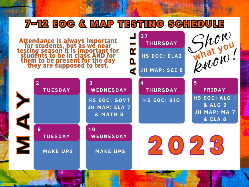 MAP & EOC Testing