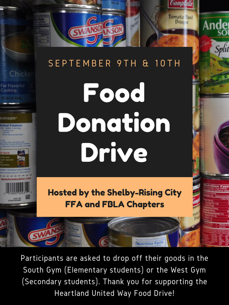 FFA/FBLA Food Drive