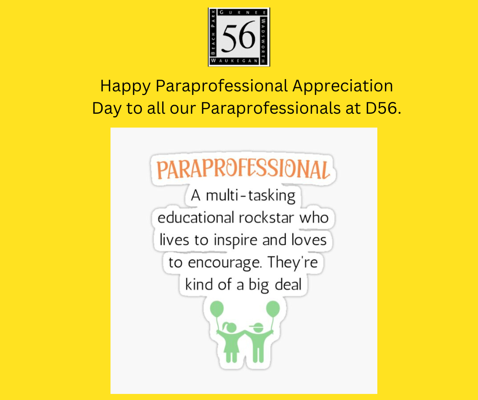 Happy Paraprofessional Appreciation Day Note