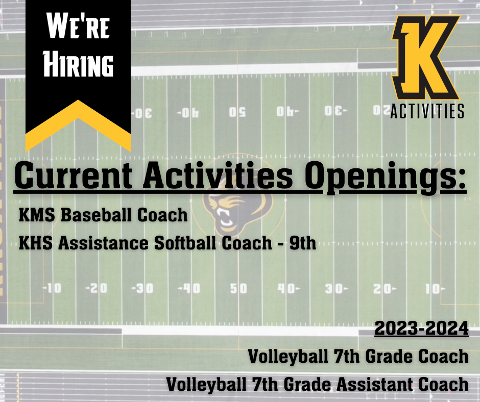 Activities Openings