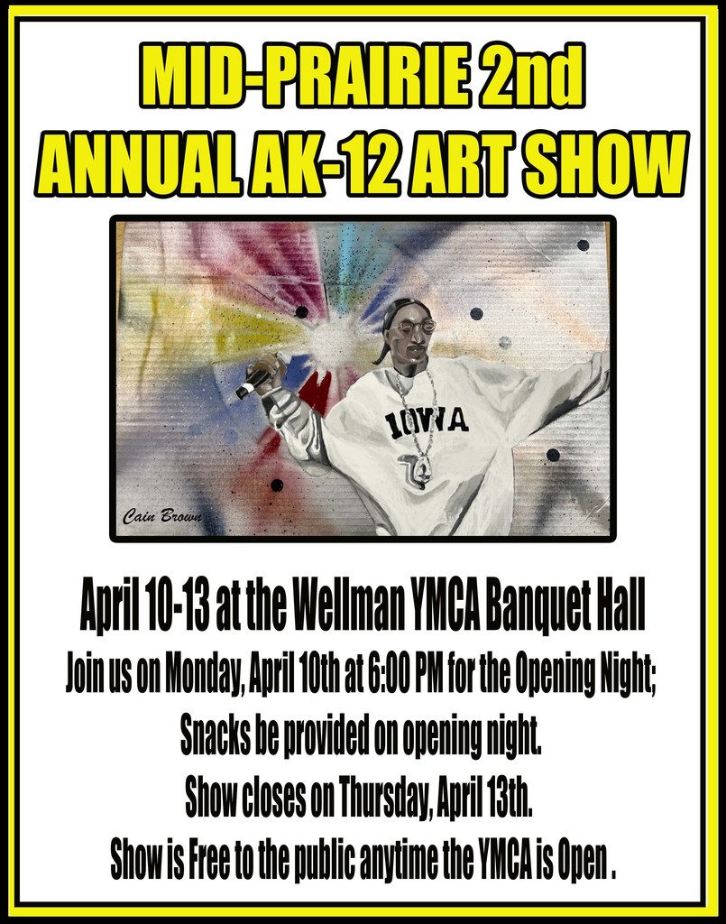 MP Art Show 2023 flyer