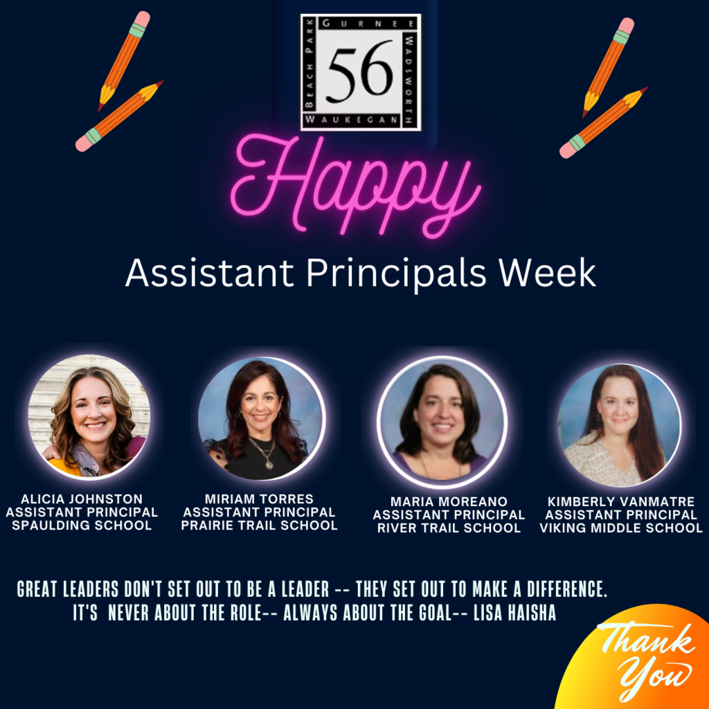 Assistant Principals Week flyer